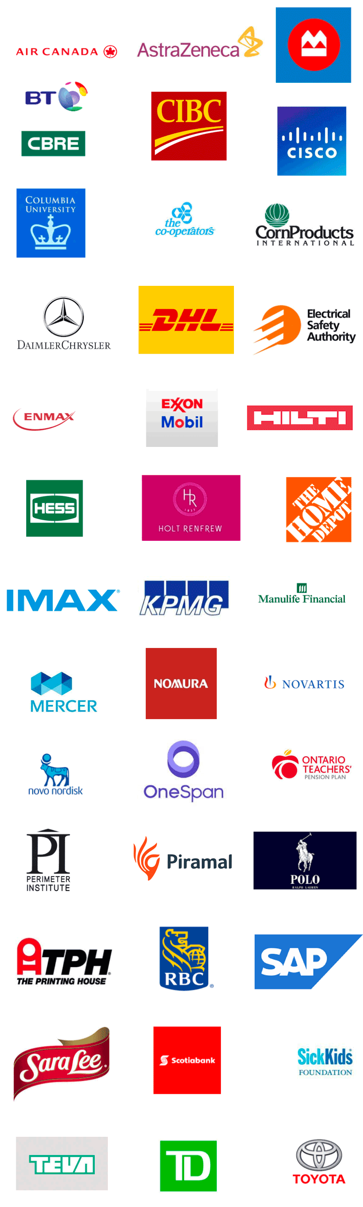 Client logos